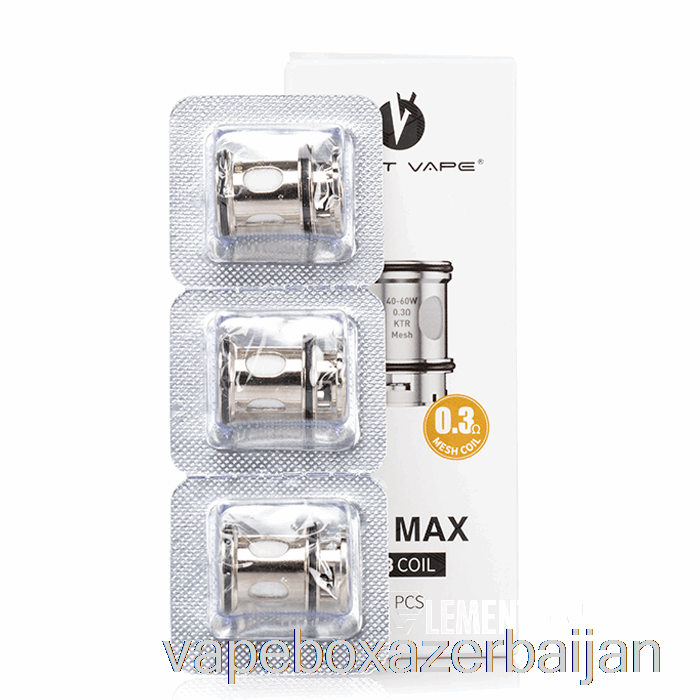 Vape Baku Lost Vape UB Max Replacement Coils 0.3ohm UB Max X3 Coils